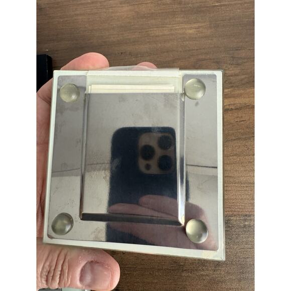 Photo Glass Coaster Set w/ Inserts & Holder set of 4 - Picture 3 of 9